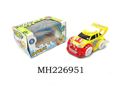 B/O BUMP AND GO RACING CAR WITH LIGHT AND MUSIC(TWO COLOR MI