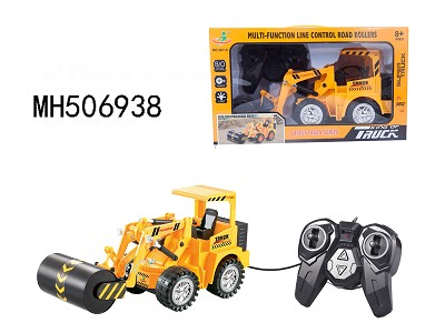 5 CHANNE WIRE CONTROL CONSTRUCTION TRUCK WITH LIGHT,NOT INCLUDE BATTERY