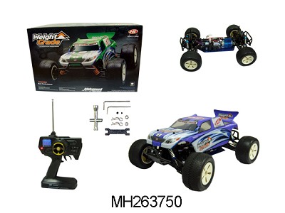 1:10 R/C CAR WITHOUT BATTERY AND CHARTER(RED,GREEN,PURPLE)