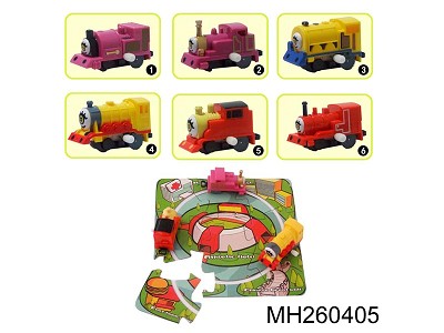WIND UP PUZZLE TRACK TRAIN 