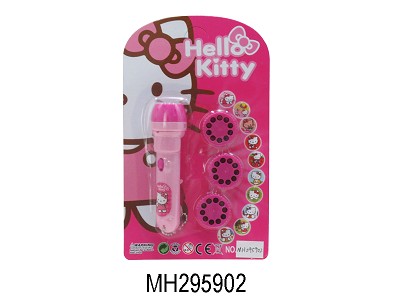 HELLO KITTY ELECTRIC TORCH PROJECTOR WITH BATTERY
