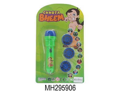 CHHOTA BHEEM ELECTRIC TORCH WITH PROJECTOR,INCLUDE BATTERY