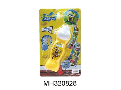SPONGEBOB ELECTRIC TORCH WITH PROJECTION
