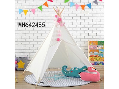 INDIAN TENT WITHOUT ACCESSORIES BALL DOLLS AND FLOOR MATS