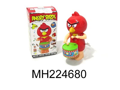 WIND UP ANGRY BIRDS PLAY THE DRUM