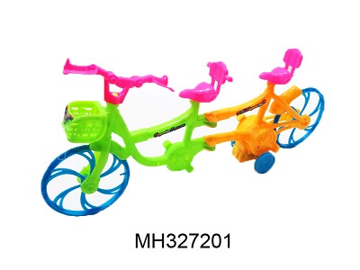 PULL LINE FOLDING BIKE (4 COLOR MIXED)