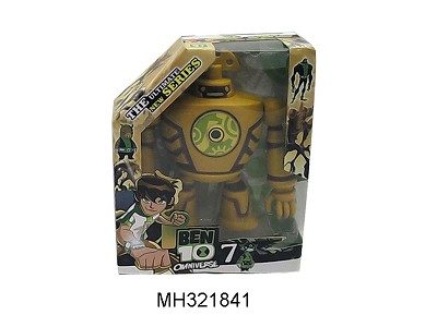 BEN 10 DOLL WITH PROJECTION (INCLUDE BATTERY,8 ASSORT MIXED)