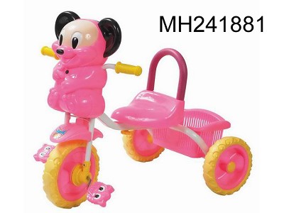KID RIDE ON TRICYCLE WITH MUSIC (PINK.BLUE)