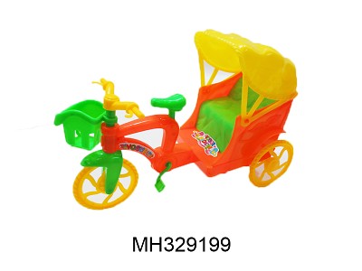 PULL LINE TRICYCLE (3 COLOR MIXED)