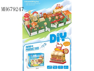 CASUAL DRINK HOUSE ASSEMBLING TOY