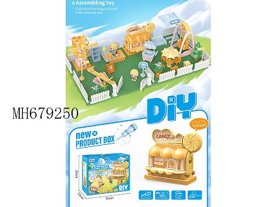 CASUAL CANDY HOUSE ASSEMBLING TOY