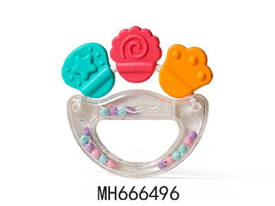 BABY TEETHER HAND PAW BELL