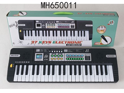 37 KEY MULTIPLE FUNCTION ELECTRIC KEYBOARD WITH MICROPHONE /USB CABLE