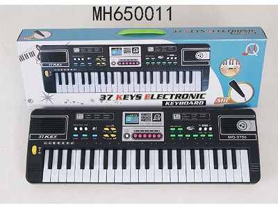 37 KEY MULTIPLE FUNCTION ELECTRIC KEYBOARD WITH MICROPHONE /USB CABLE
