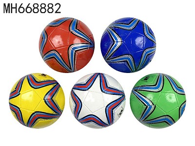 9INCH BIG FIVE-POINTED STAR FOOTBALL ASSORTS