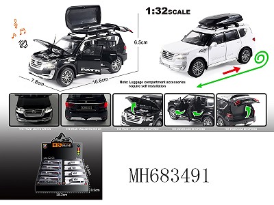 1:32 PULL BACK OPENING DOOR DIE-CAST CAR AUDI RS7WITH LIGHTS SOUNDS