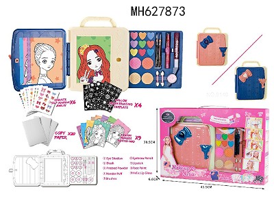 MAKE-UP BOOK DRAWING BOARD  CHILDREN COSMETIC