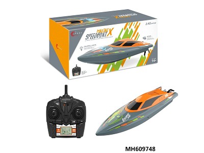 2.4GLIGHTS HIGH SPEED R/C WHEN THE SHIP
SPEED 25 KM (INCLUDING ELECTRICITY)