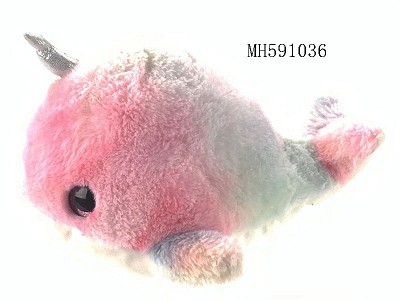 10INCH PLUSH NARWHAL
