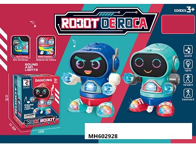 BOY ROCK B/O ROBOT 3COLOR MIX