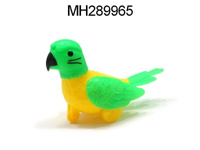 FREE-WHEEL PARROT(2 COLOR MIXED)